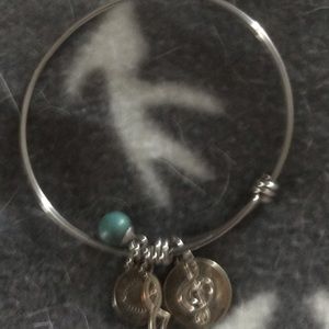 Various Alex and Ani bracelets